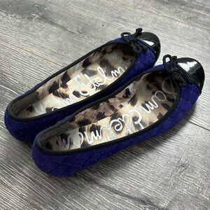 Royal blue flats. Never worn!